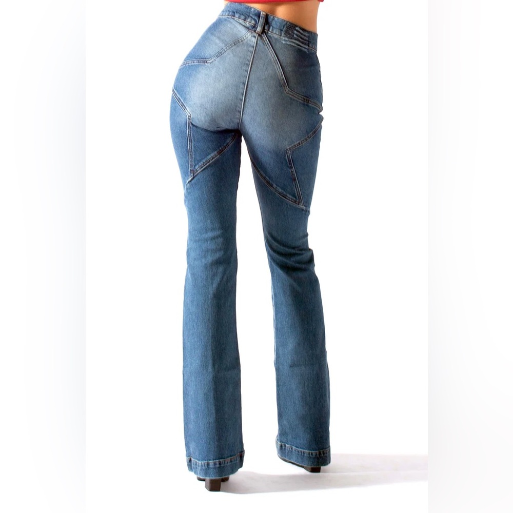 Revice Denim Star Flare Jeans Size 28